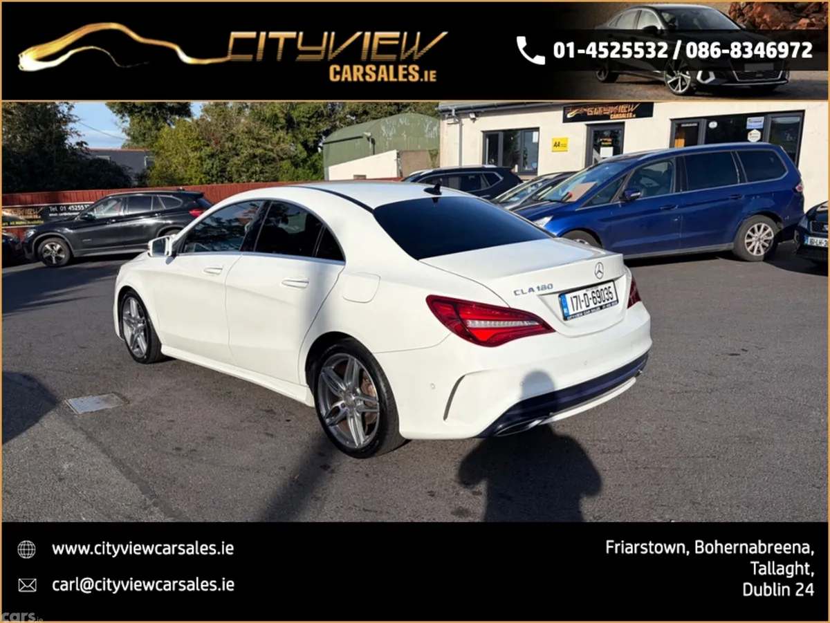 Mercedes-Benz CLA Saloon, Petrol, 2017, White
