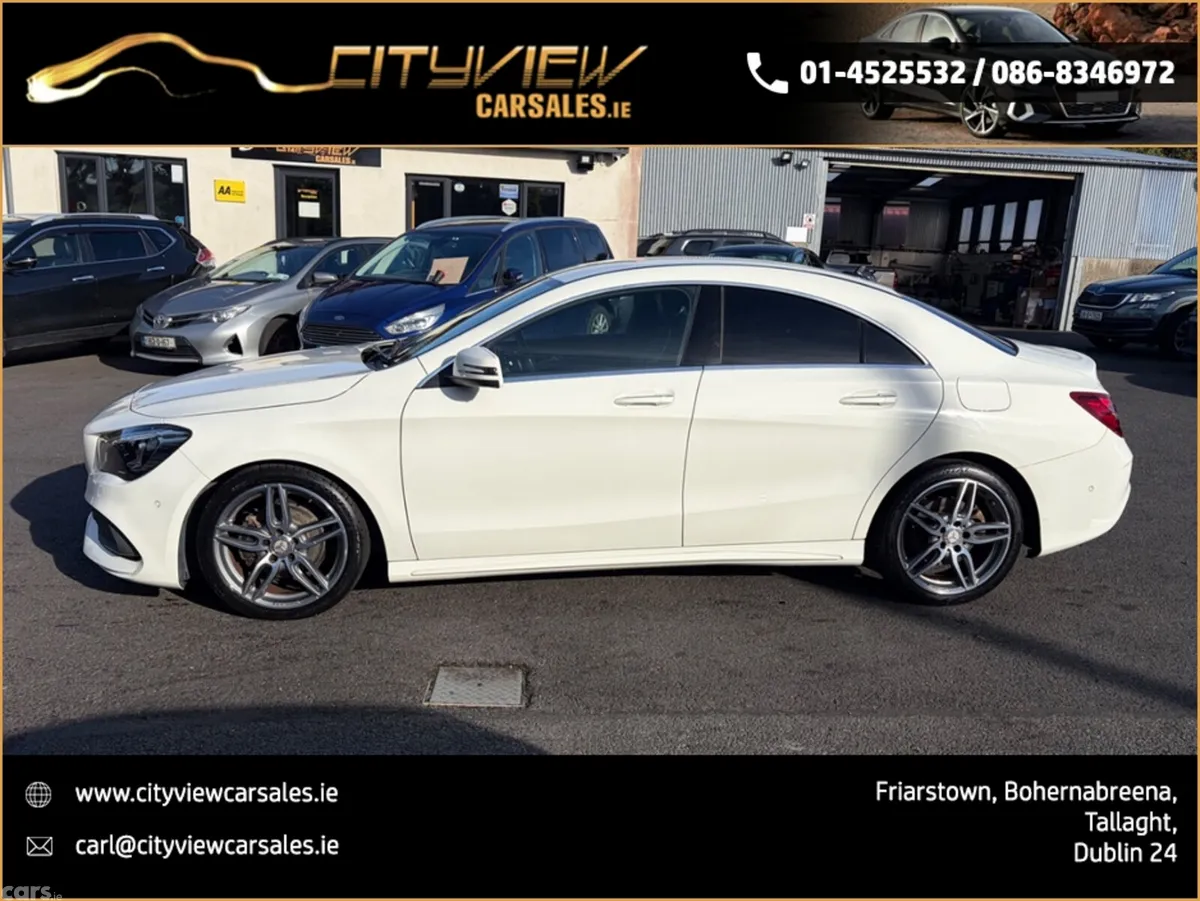 Mercedes-Benz CLA Saloon, Petrol, 2017, White