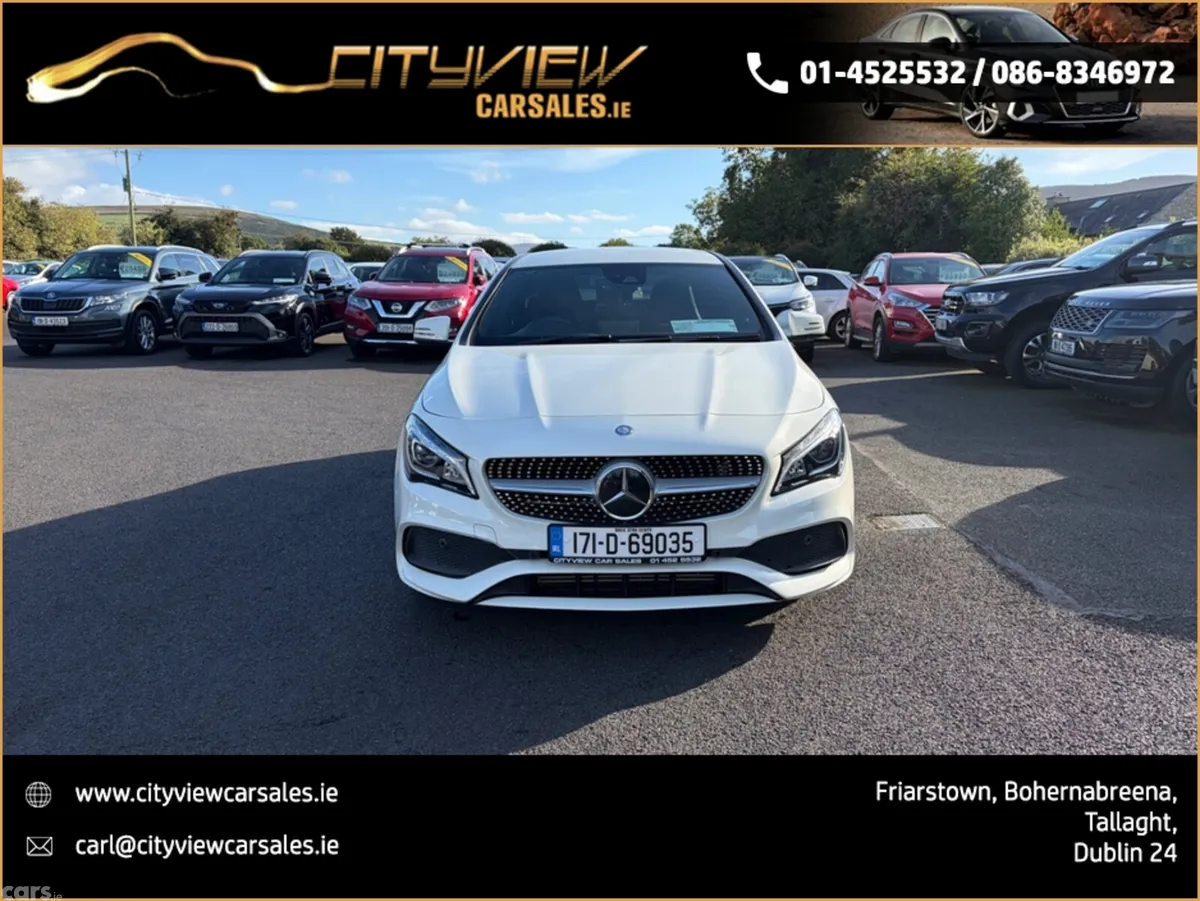 Mercedes-Benz CLA Saloon, Petrol, 2017, White