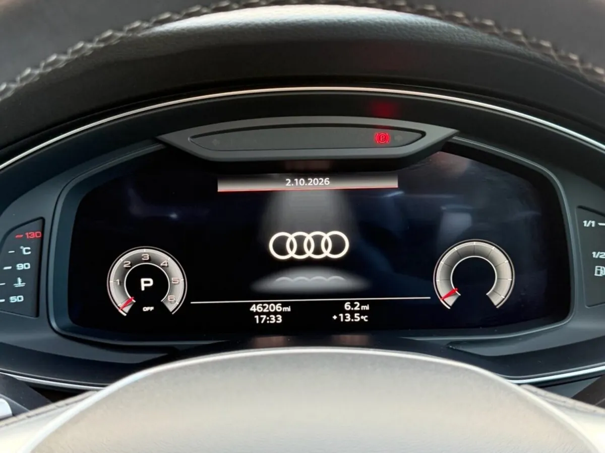 Audi A6 Saloon, Diesel Hybrid, 2022, Red