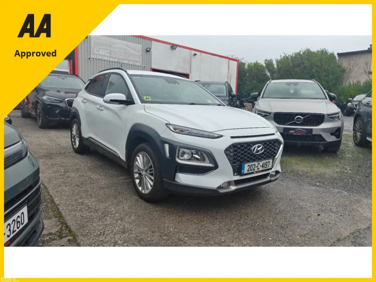 Hyundai KONA MPV, Petrol, 2020, White