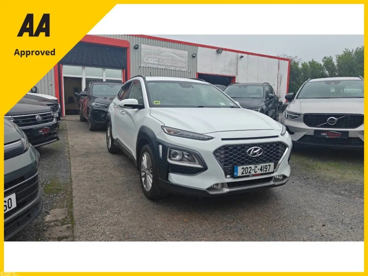 Hyundai KONA MPV, Petrol, 2020, White