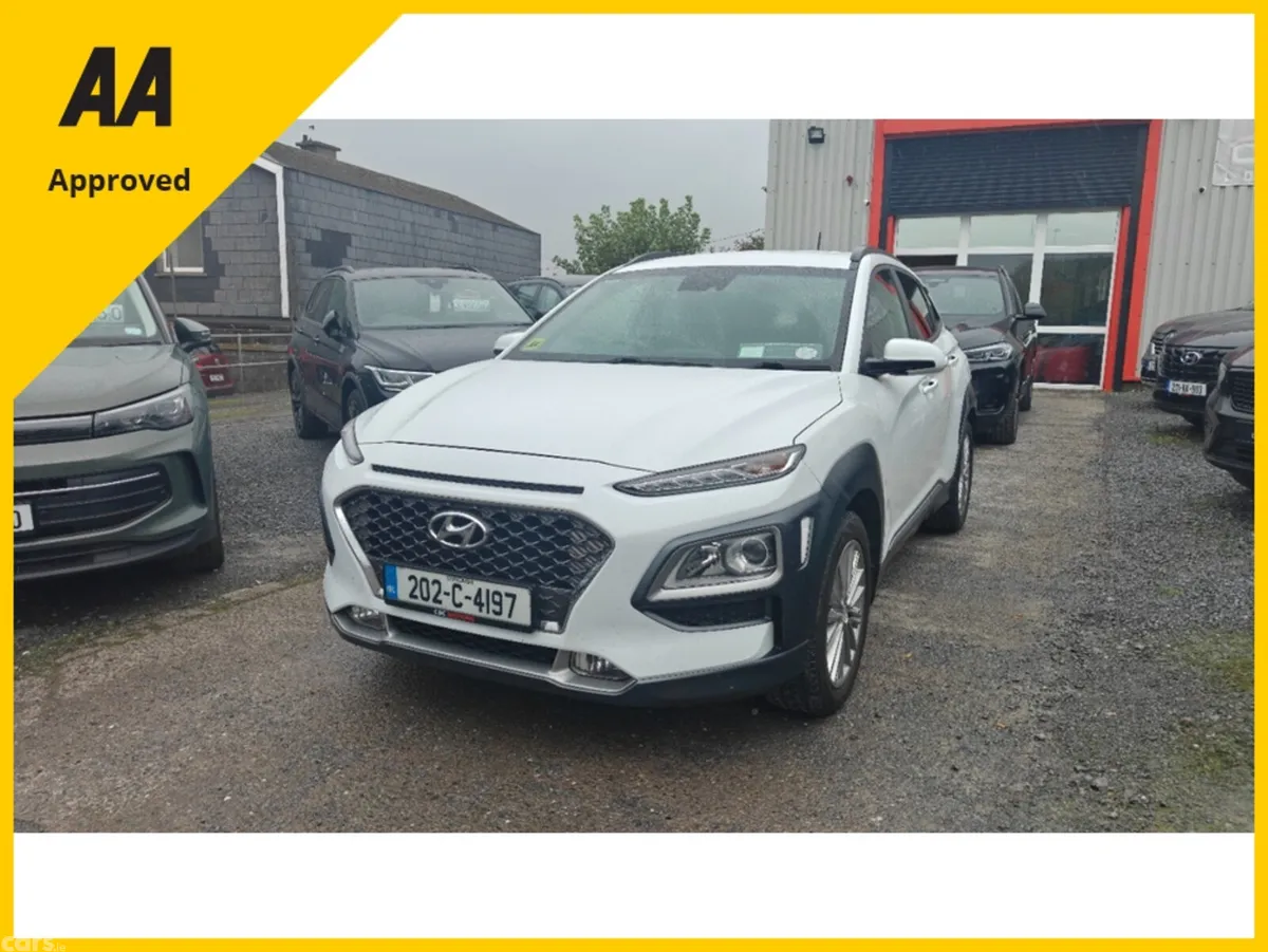 Hyundai KONA MPV, Petrol, 2020, White