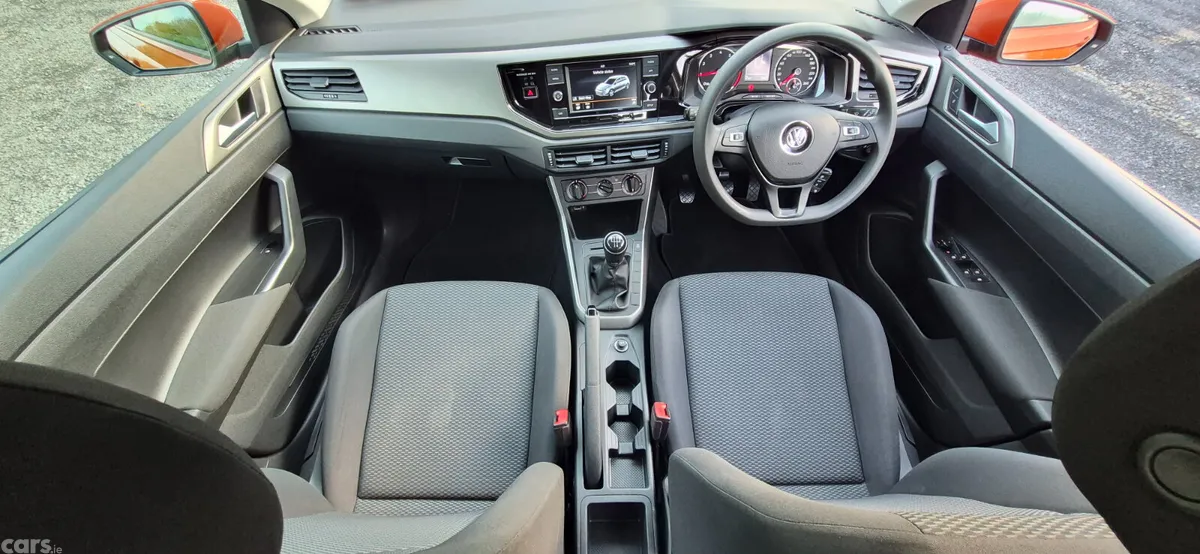 Volkswagen Polo Hatchback, Petrol, 2019, Orange