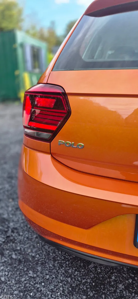 Volkswagen Polo Hatchback, Petrol, 2019, Orange
