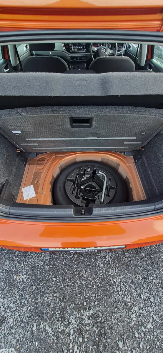 Volkswagen Polo Hatchback, Petrol, 2019, Orange