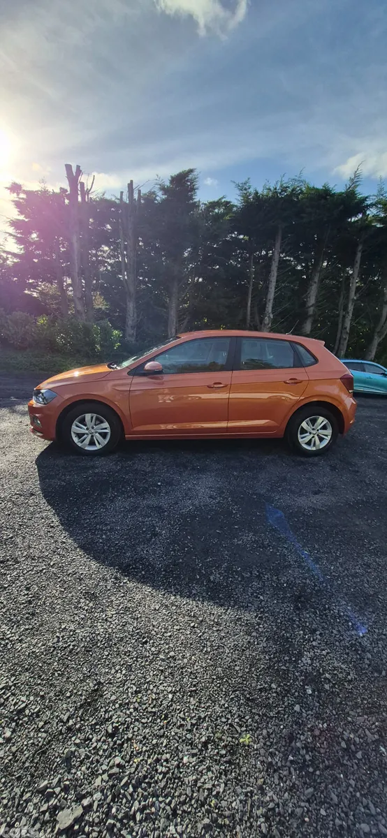 Volkswagen Polo Hatchback, Petrol, 2019, Orange