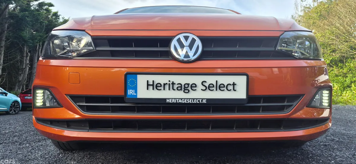 Volkswagen Polo Hatchback, Petrol, 2019, Orange