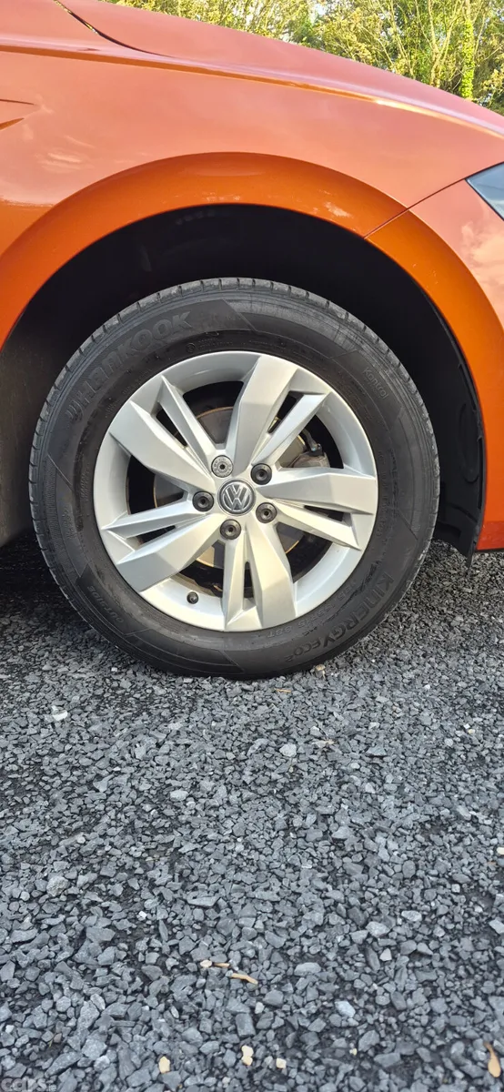 Volkswagen Polo Hatchback, Petrol, 2019, Orange