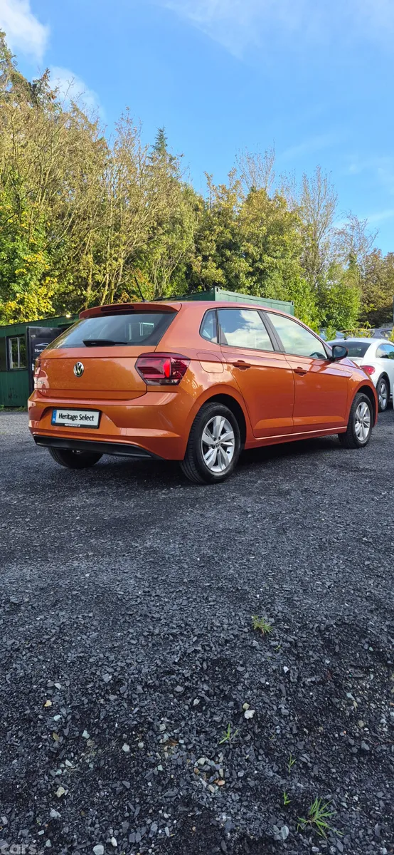 Volkswagen Polo Hatchback, Petrol, 2019, Orange