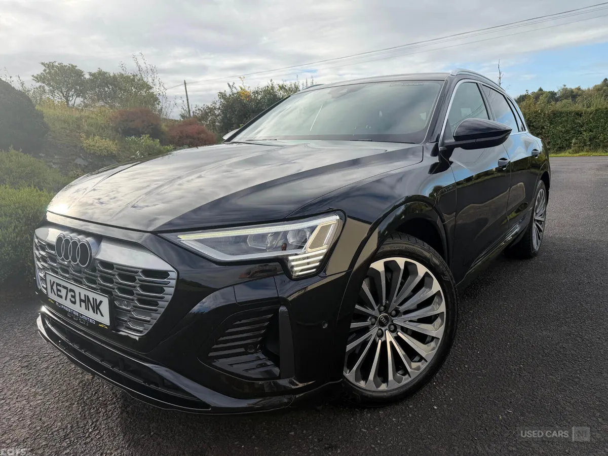 Audi Q8 SUV, Electric, 2024, Black