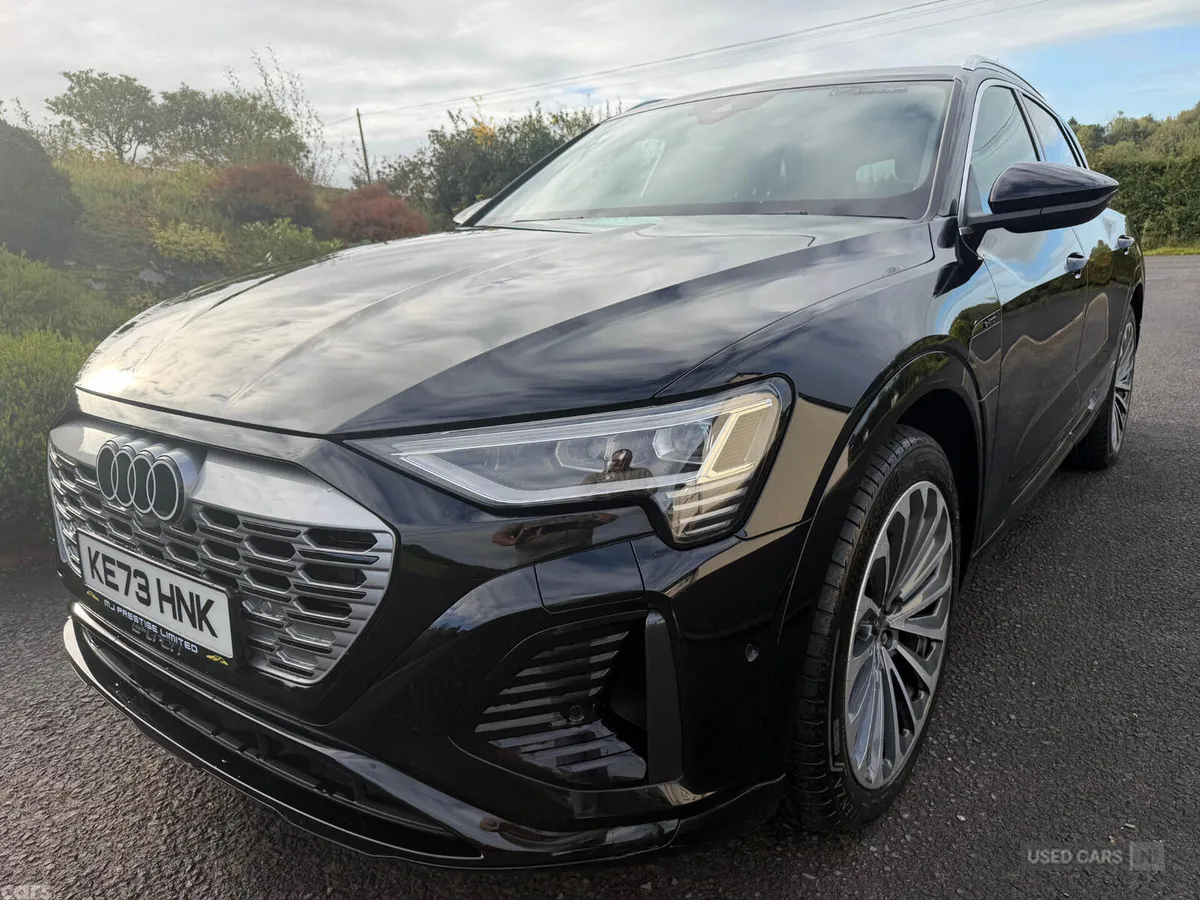 Audi Q8 SUV, Electric, 2024, Black