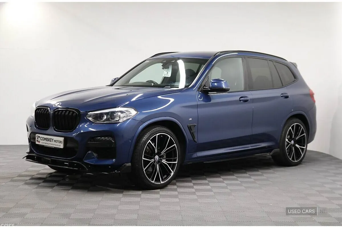BMW X3 SUV, Diesel Hybrid, 2021, Blue