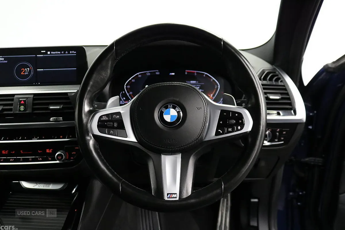 BMW X3 SUV, Diesel Hybrid, 2021, Blue