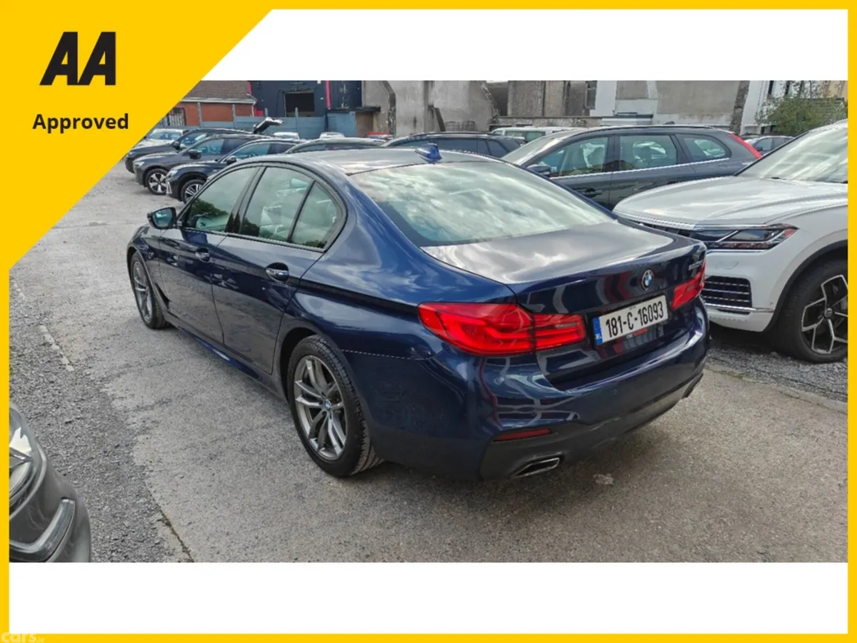 BMW 5-Series Saloon, Diesel, 2018, Blue