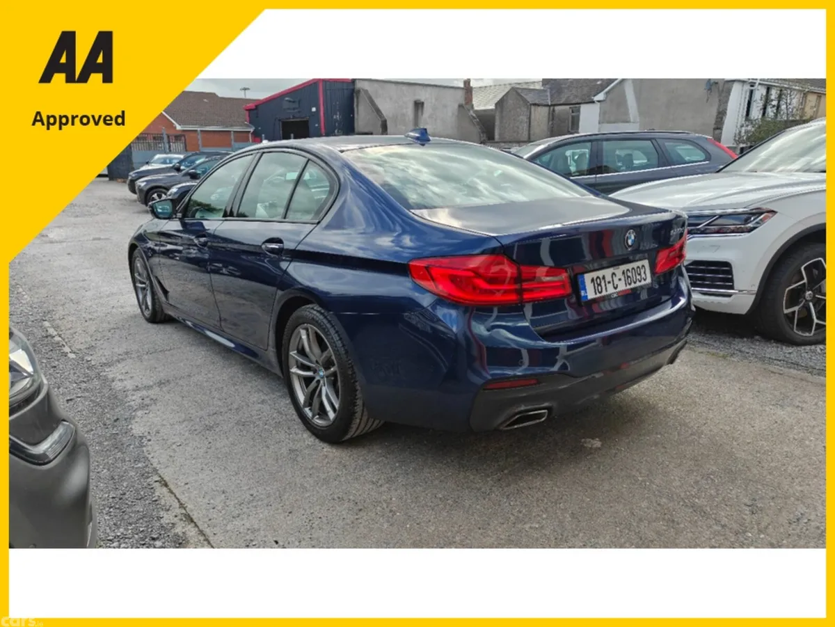 BMW 5-Series Saloon, Diesel, 2018, Blue