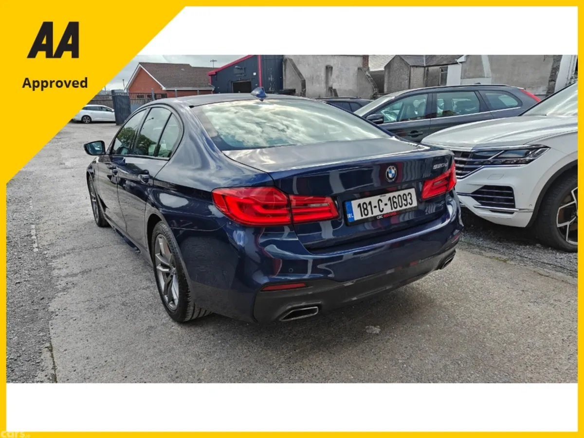 BMW 5-Series Saloon, Diesel, 2018, Blue