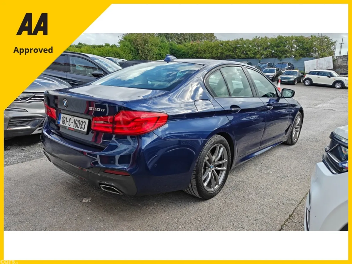 BMW 5-Series Saloon, Diesel, 2018, Blue