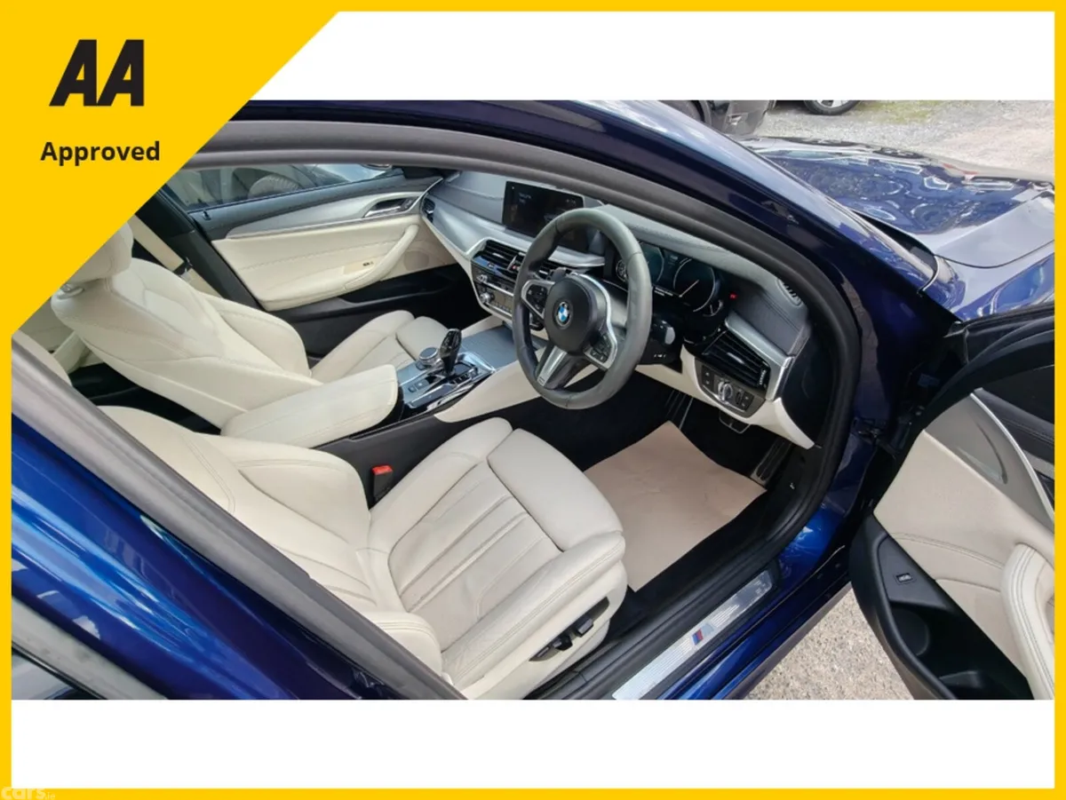 BMW 5-Series Saloon, Diesel, 2018, Blue