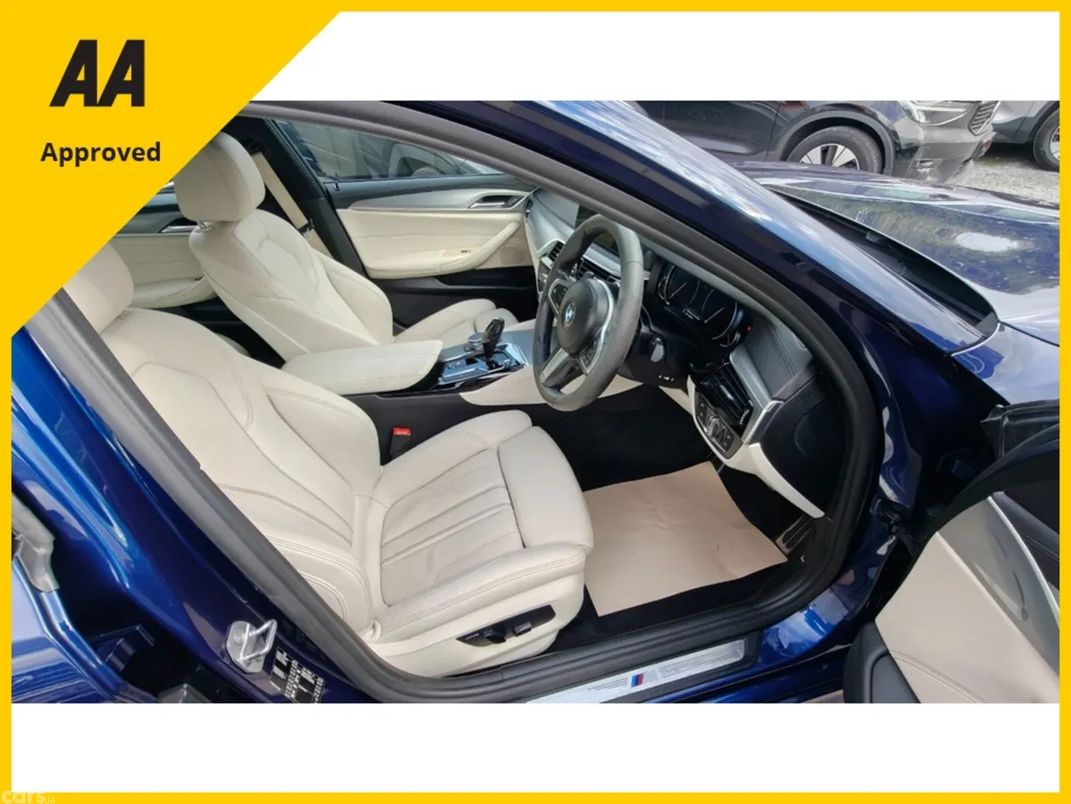 BMW 5-Series Saloon, Diesel, 2018, Blue