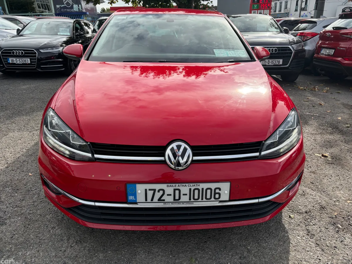 Volkswagen Golf Estate, Petrol, 2017, Red