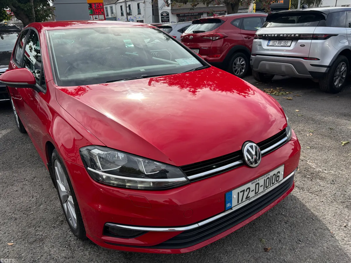 Volkswagen Golf Estate, Petrol, 2017, Red