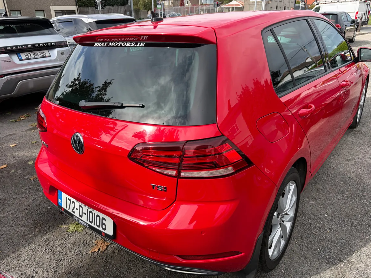 Volkswagen Golf Estate, Petrol, 2017, Red