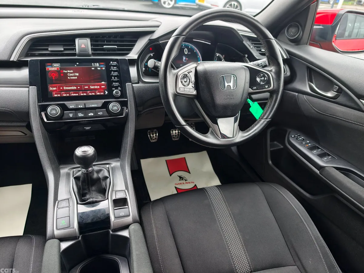 Honda Civic Hatchback, Petrol, 2021, Red