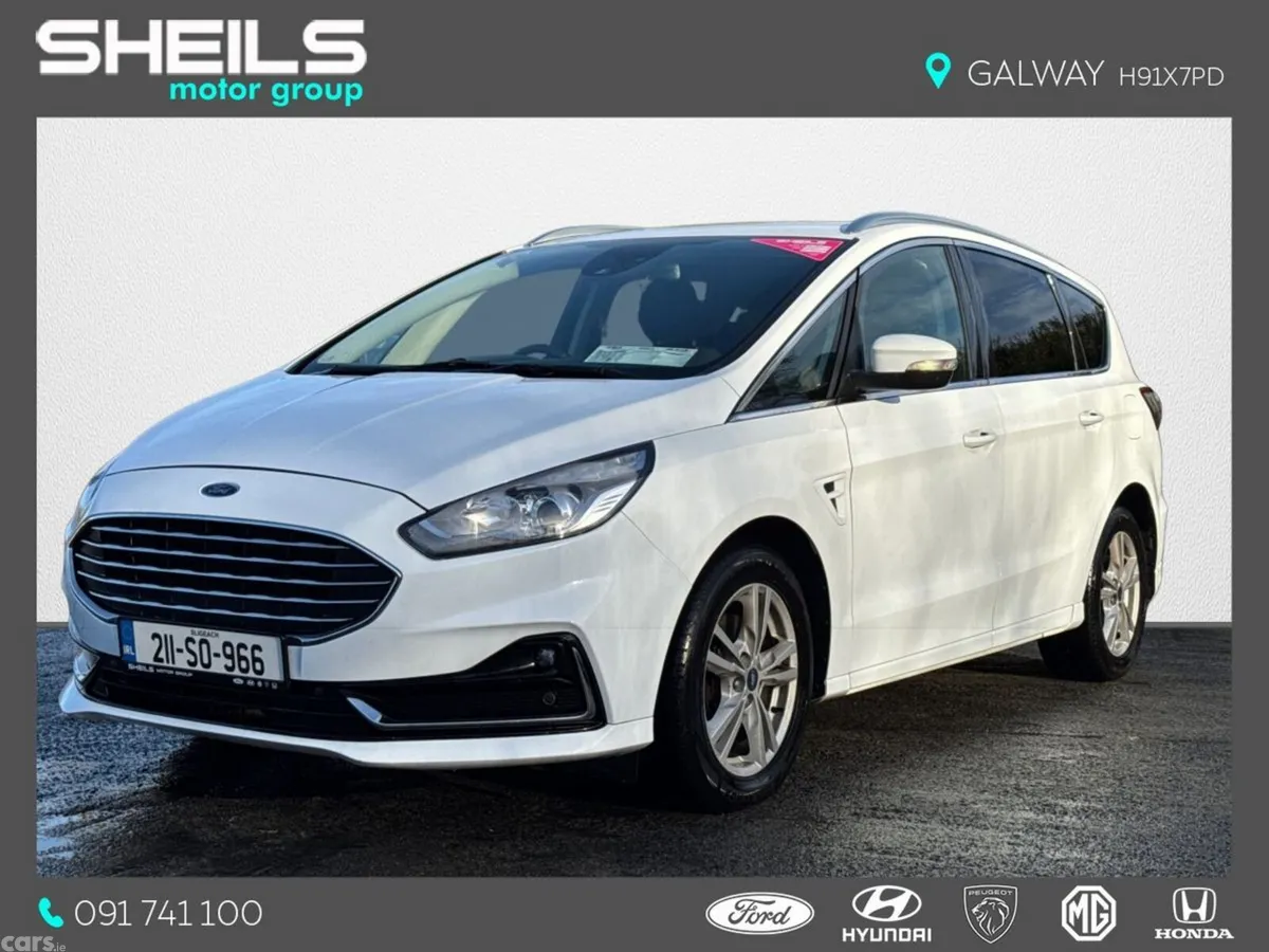 Ford S-Max MPV, Diesel, 2021, White