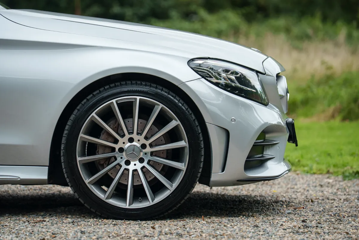 Mercedes-Benz C-Class Coupe, Petrol, 2019, Silver