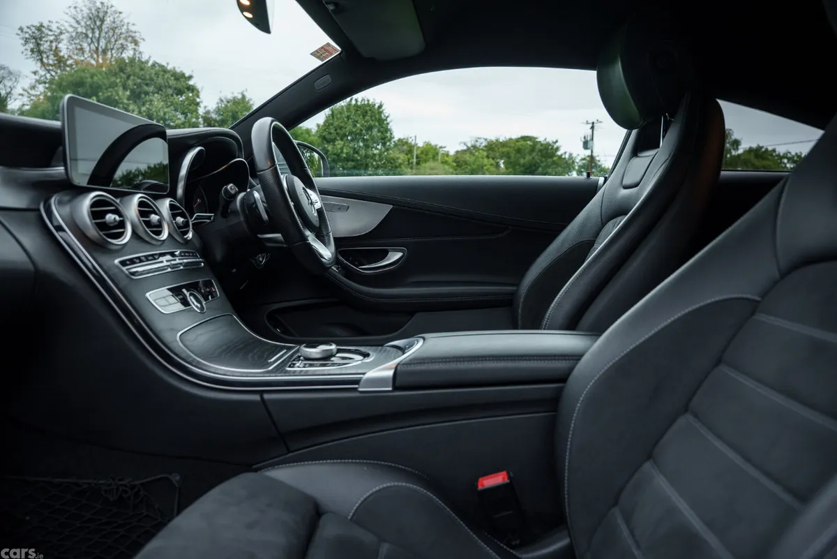 Mercedes-Benz C-Class Coupe, Petrol, 2019, Silver