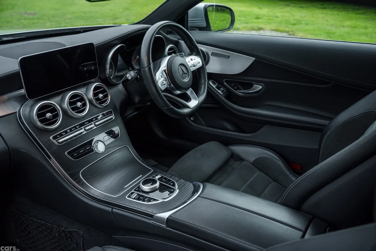 Mercedes-Benz C-Class Coupe, Petrol, 2019, Silver