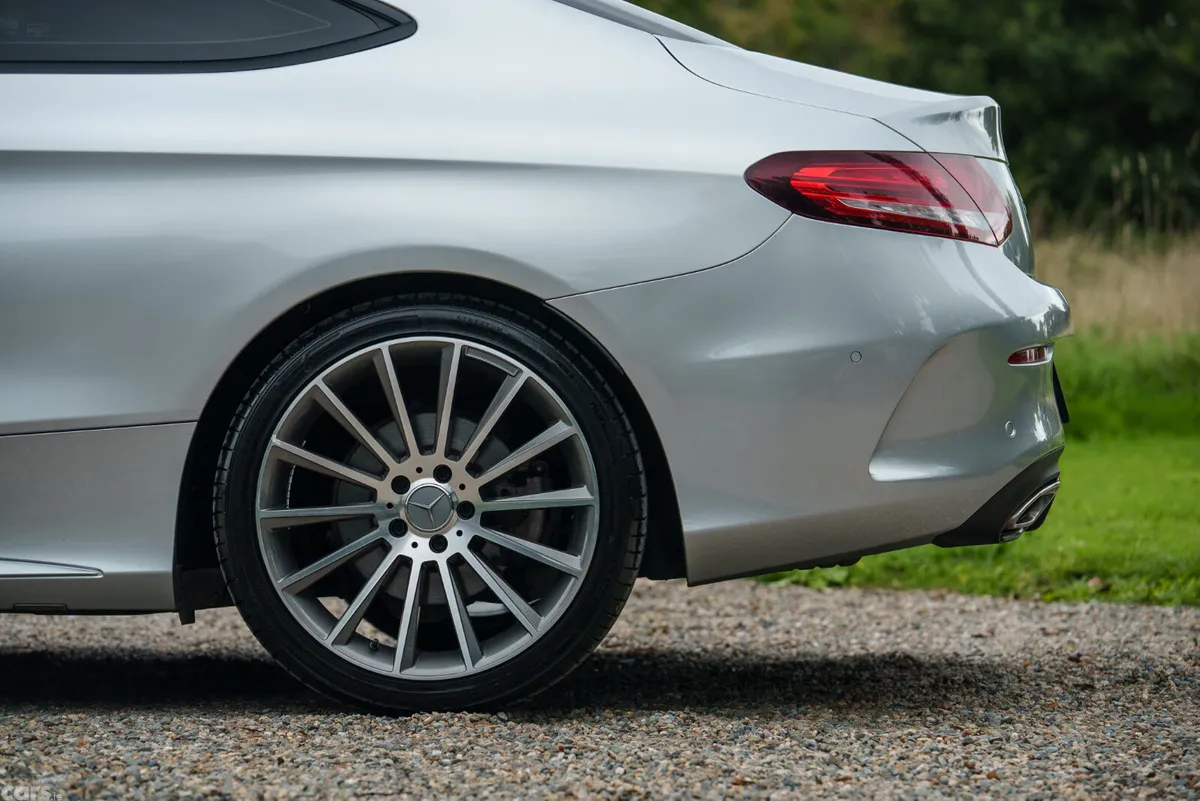 Mercedes-Benz C-Class Coupe, Petrol, 2019, Silver