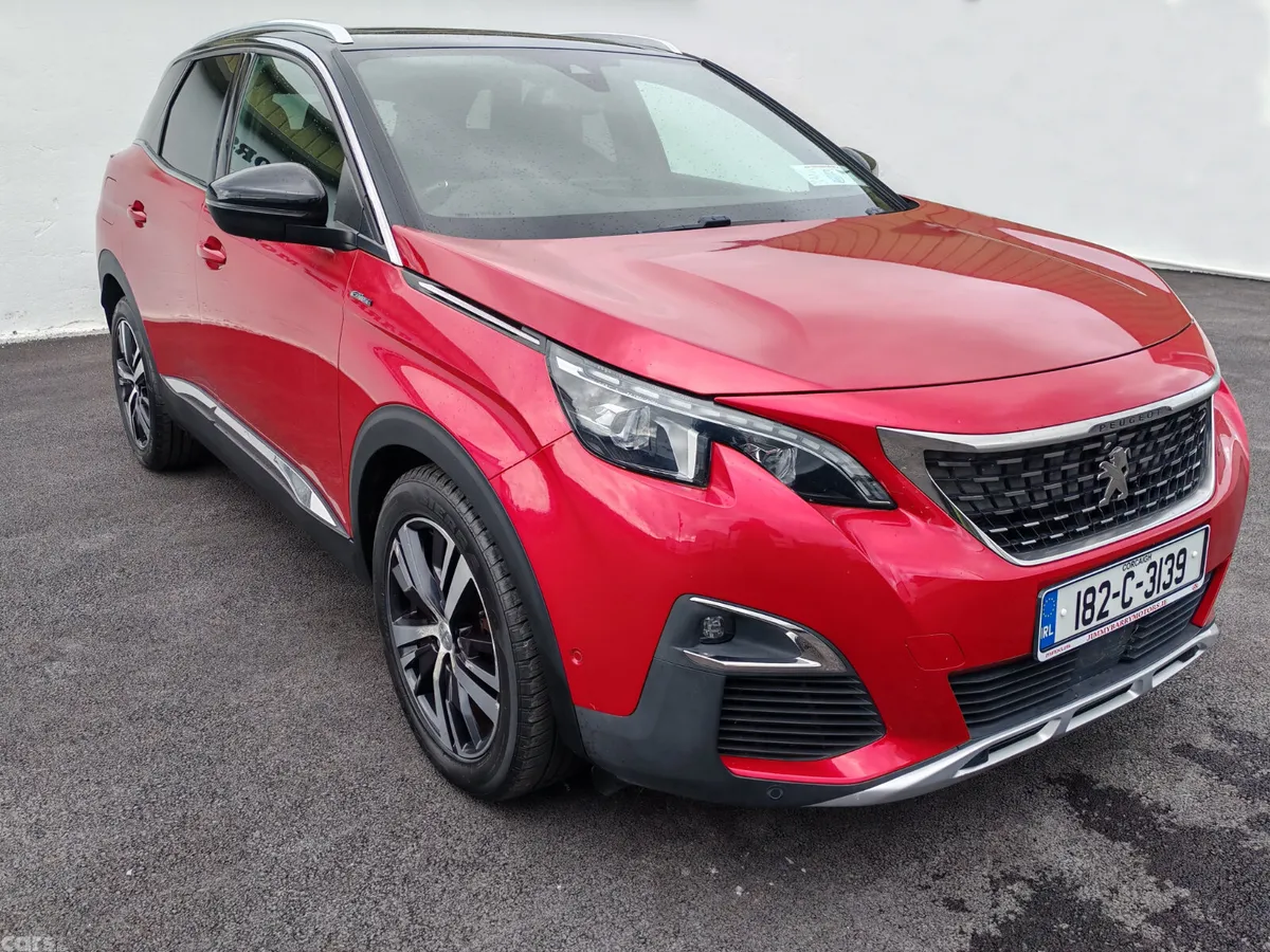 Peugeot 3008 MPV, Petrol, 2018, Red