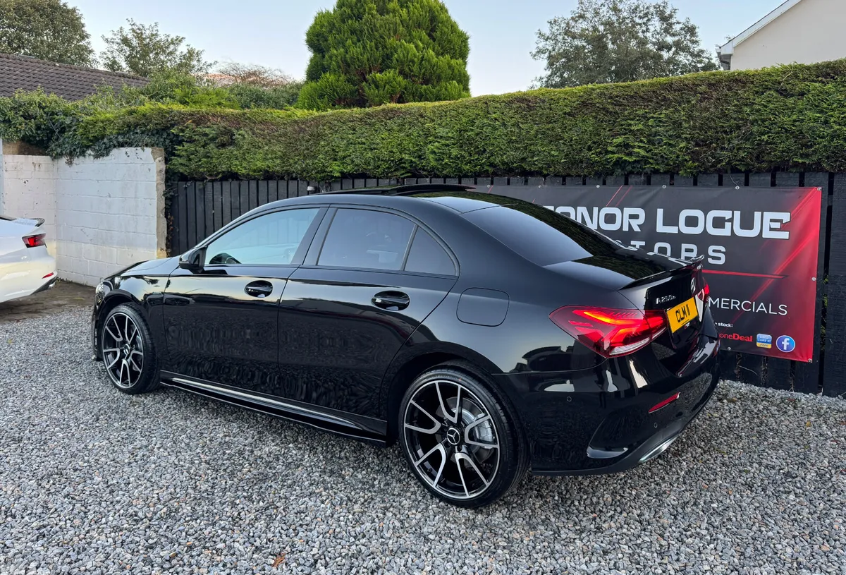 Mercedes-Benz A-Class Saloon, Petrol Hybrid, 2021, Black