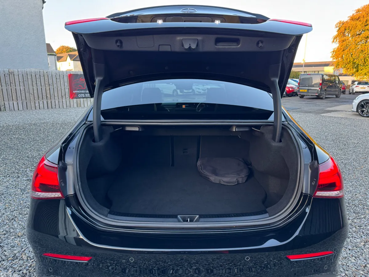 Mercedes-Benz A-Class Saloon, Petrol Hybrid, 2021, Black