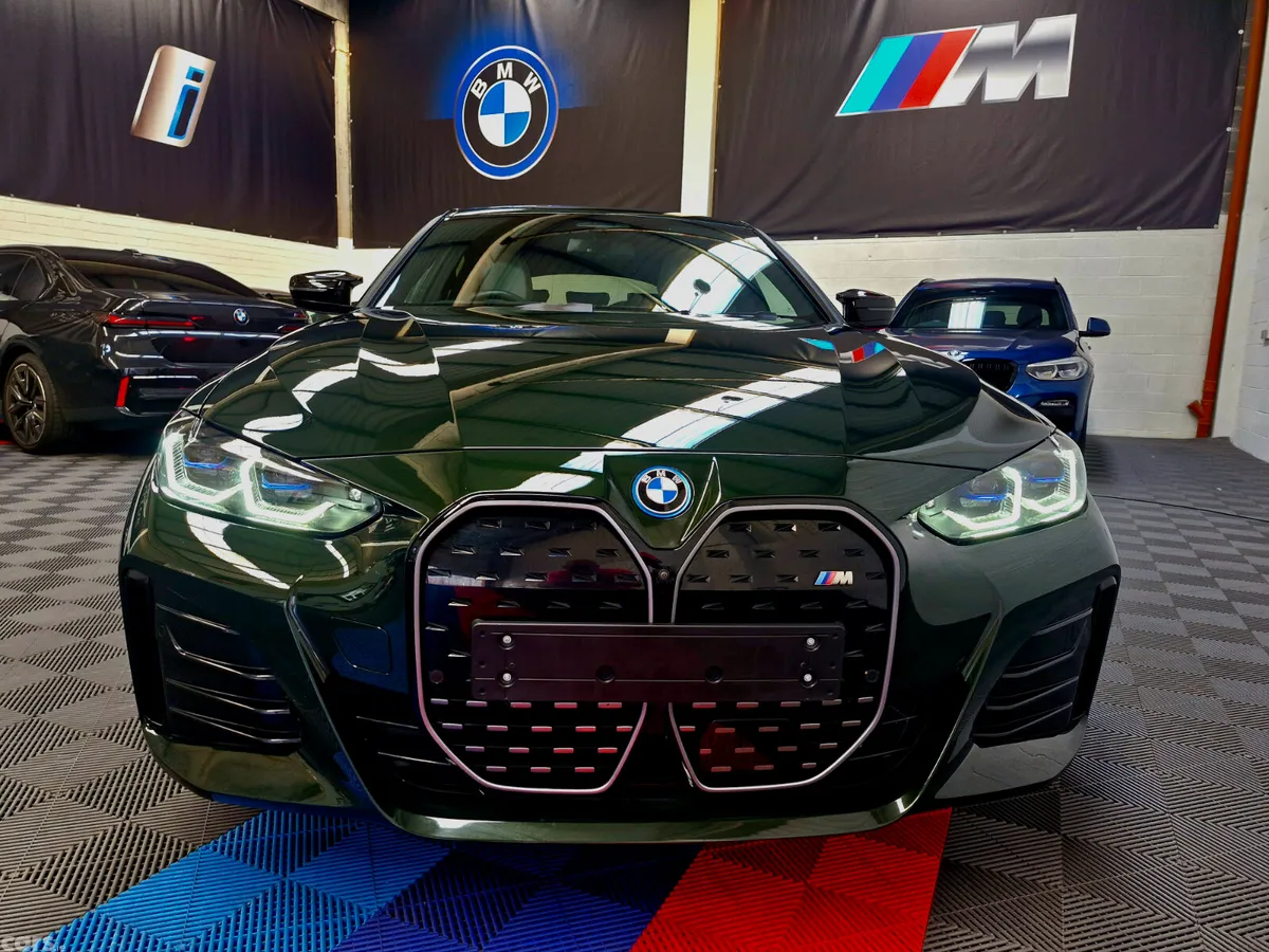 BMW i4 Hatchback, Electric, 2023, Green