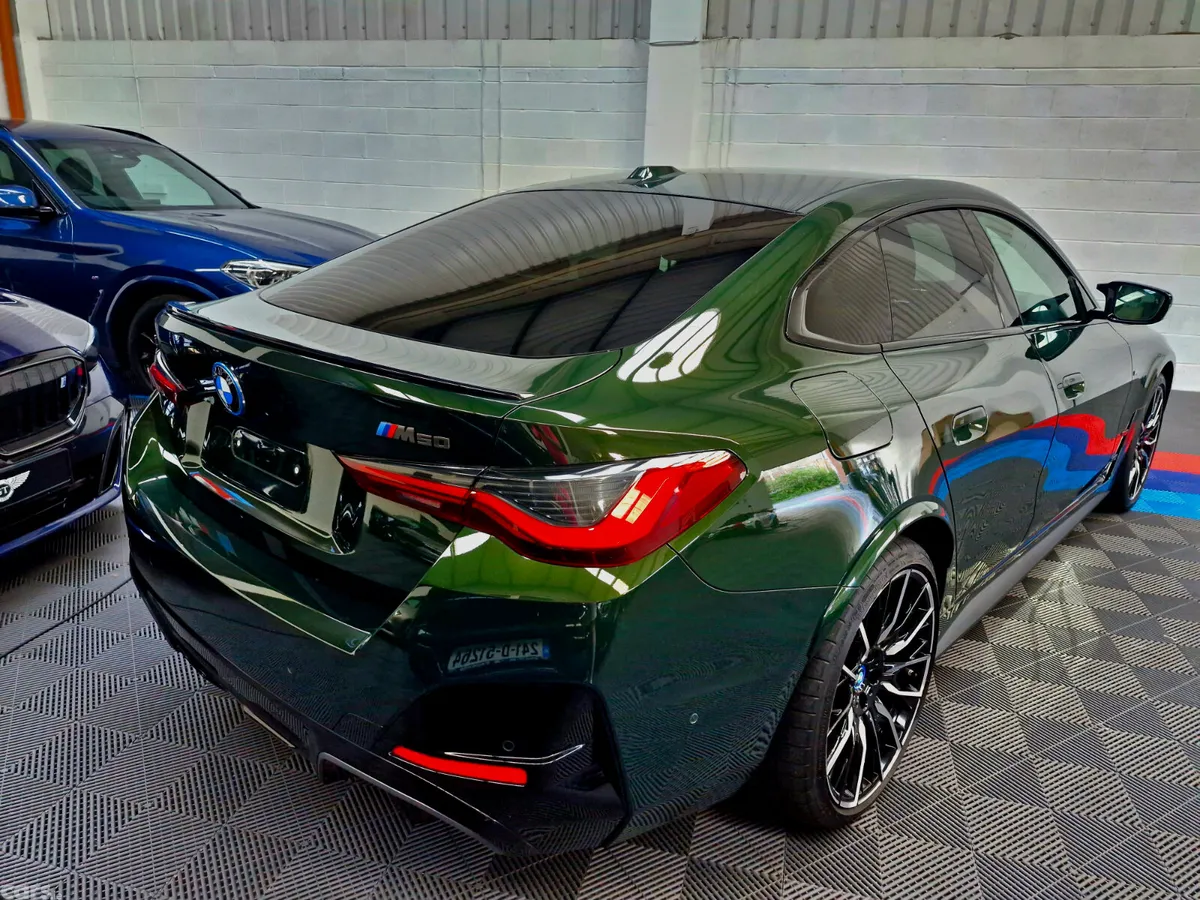 BMW i4 Hatchback, Electric, 2023, Green