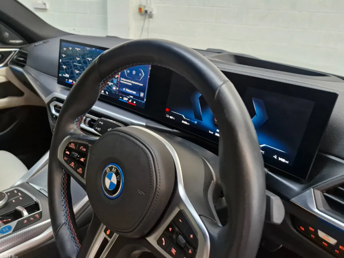 BMW i4 Hatchback, Electric, 2023, Green