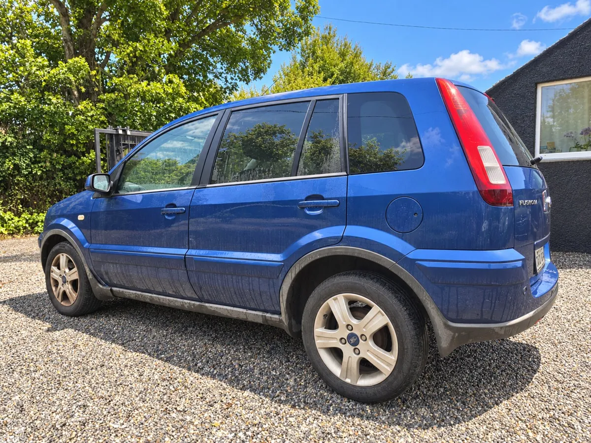Ford Fusion Hatchback, Diesel, 2008, Blue