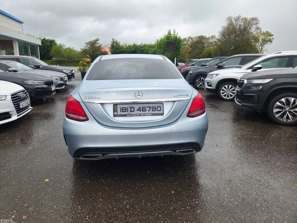 Mercedes-Benz C-Class Saloon, Diesel, 2018, Silver