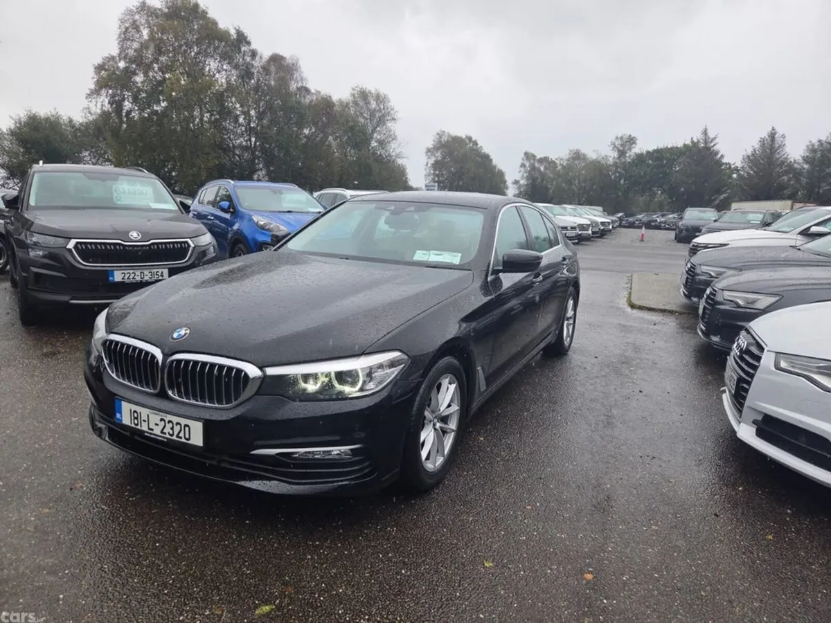BMW 5-Series Saloon, Diesel, 2018, Black