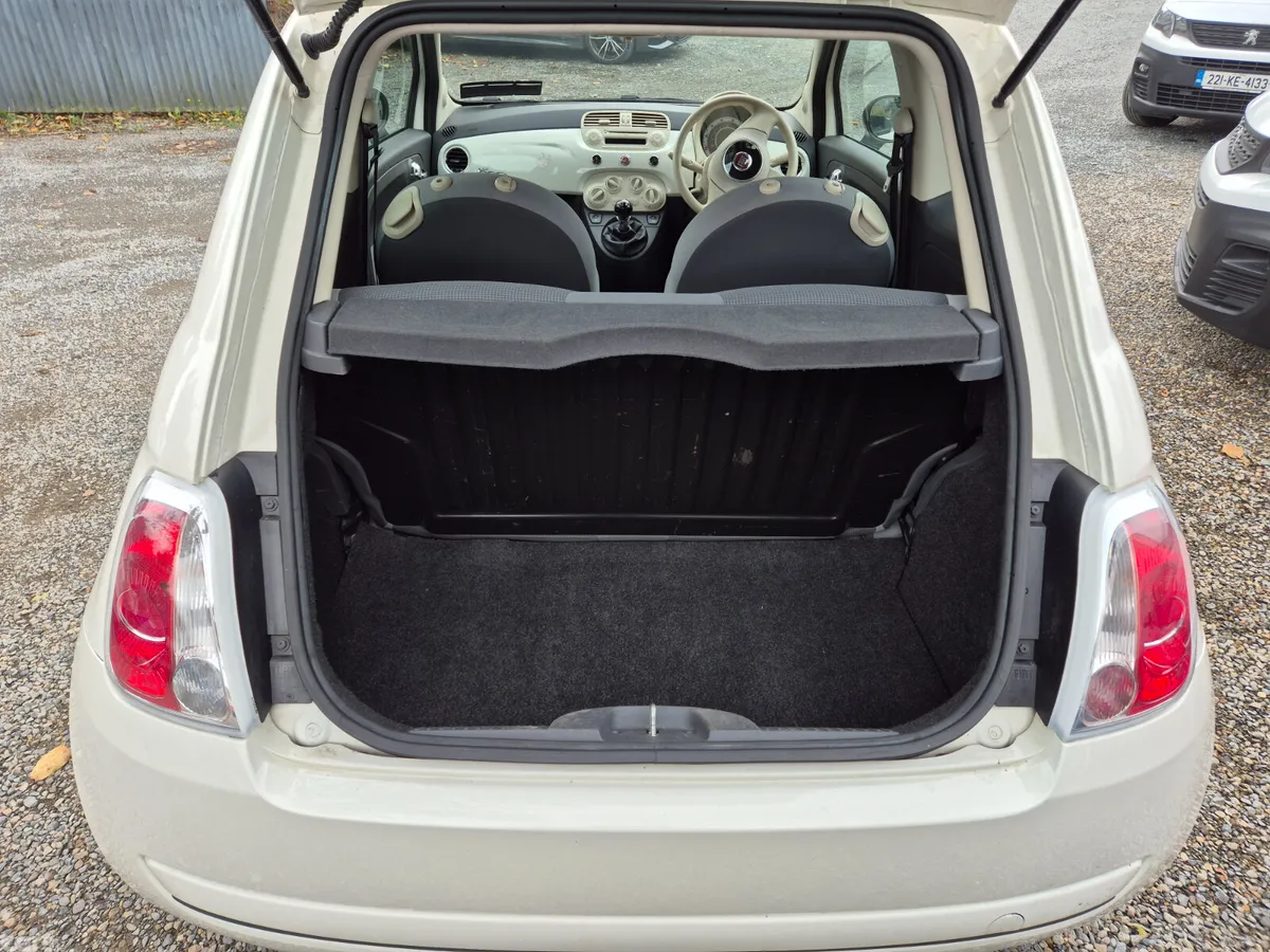 Fiat 500 Hatchback, Petrol, 2015, White