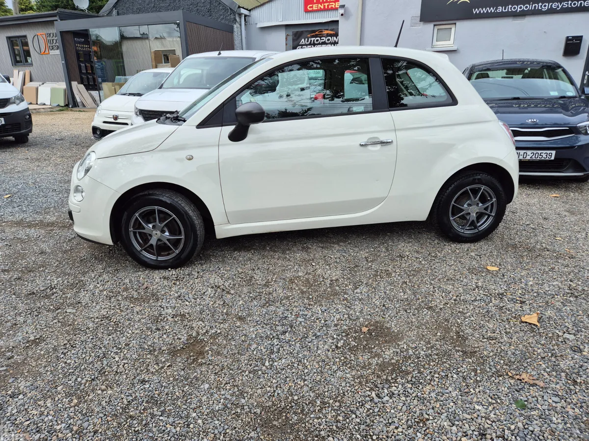 Fiat 500 Hatchback, Petrol, 2015, White