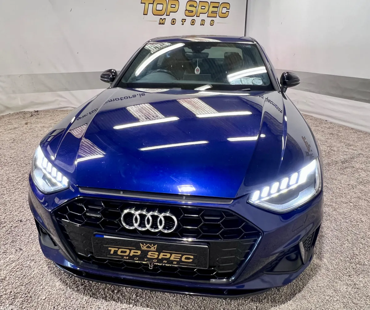 Audi A4 Saloon, Diesel, 2021, Blue