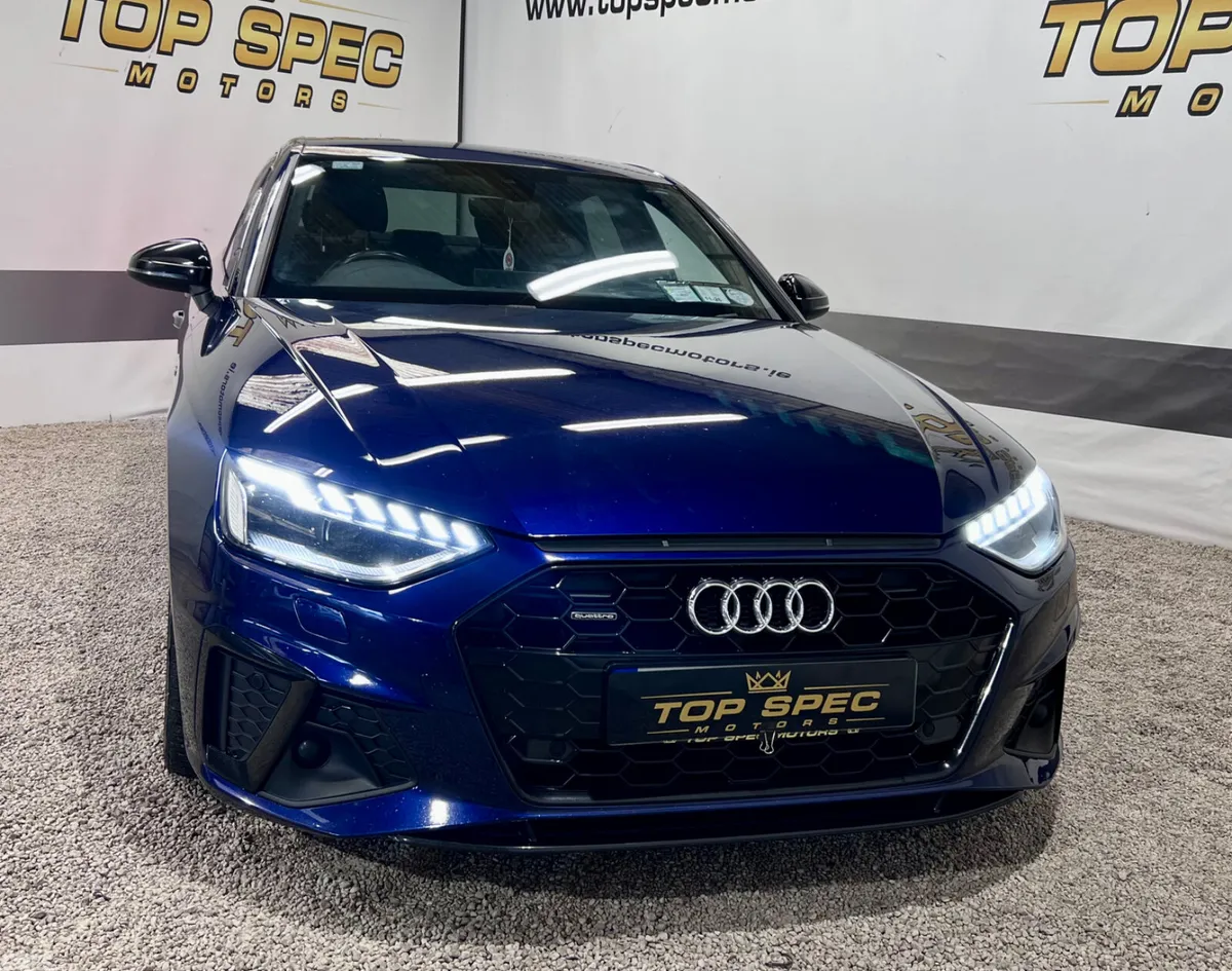 Audi A4 Saloon, Diesel, 2021, Blue