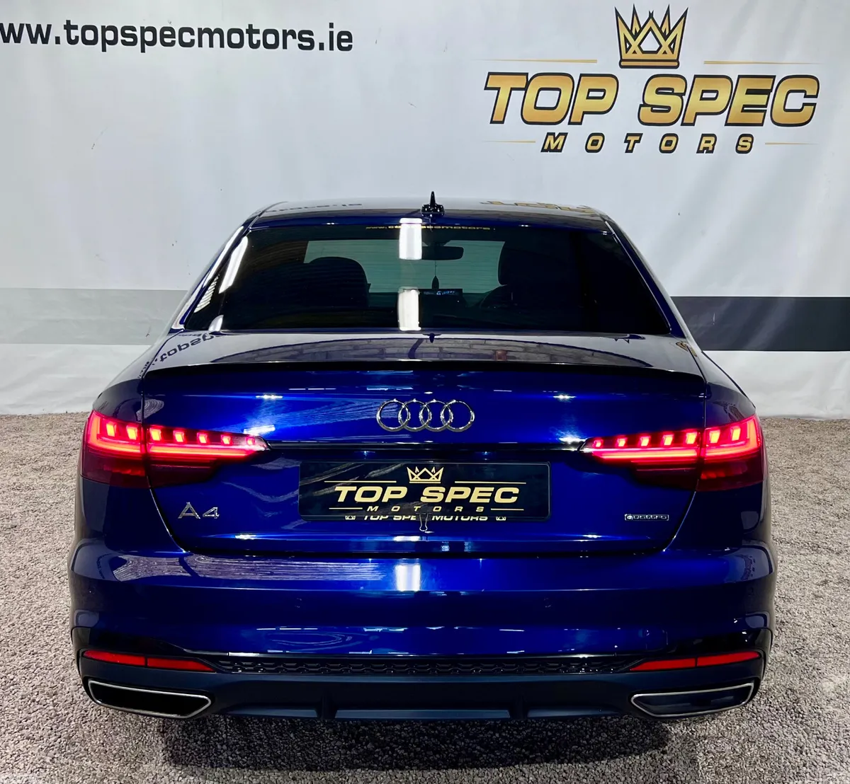 Audi A4 Saloon, Diesel, 2021, Blue