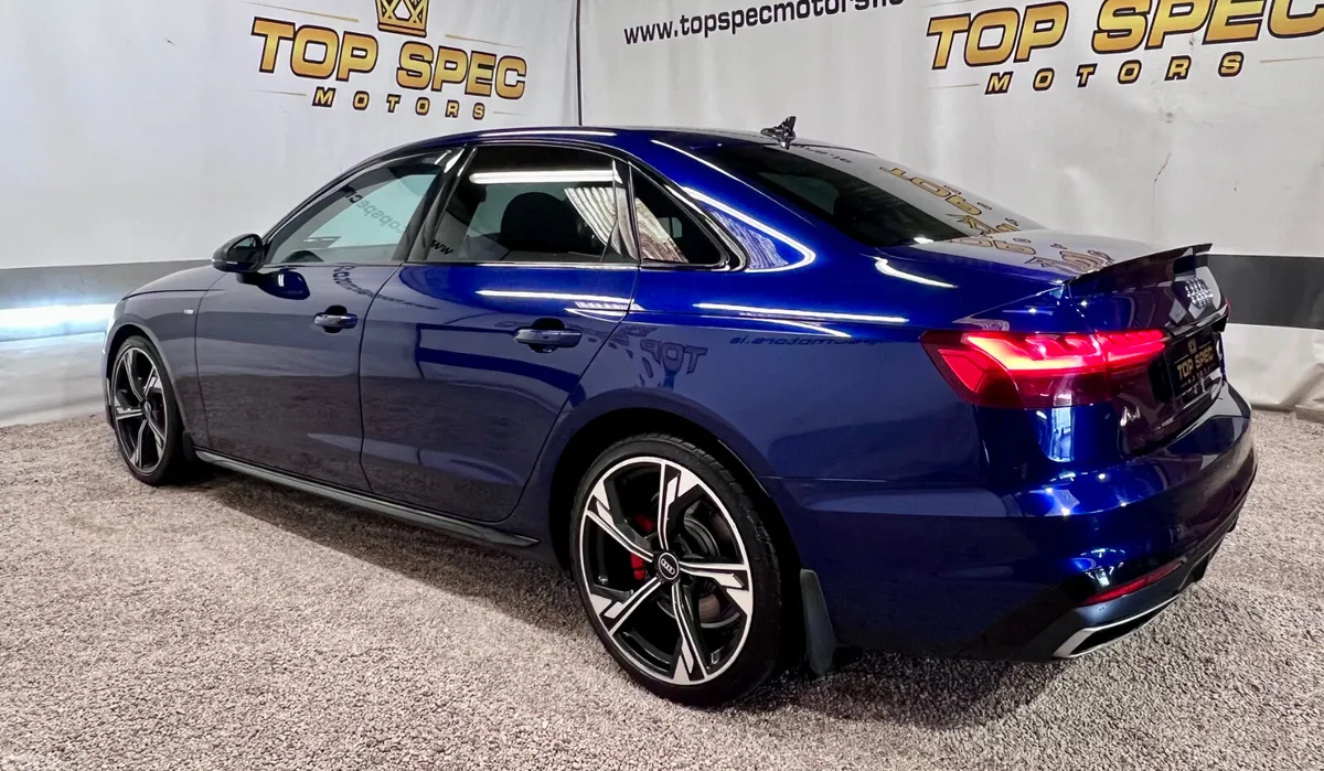 Audi A4 Saloon, Diesel, 2021, Blue