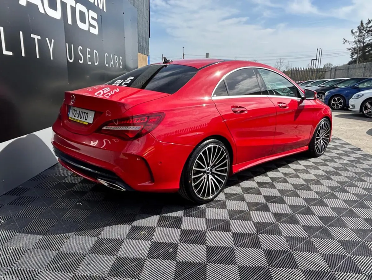 Mercedes-Benz CLA Saloon, Petrol, 2017, Red