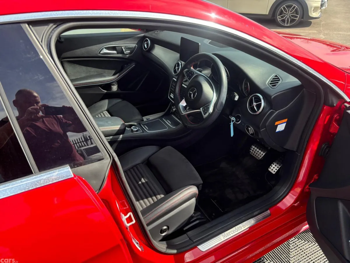 Mercedes-Benz CLA Saloon, Petrol, 2017, Red
